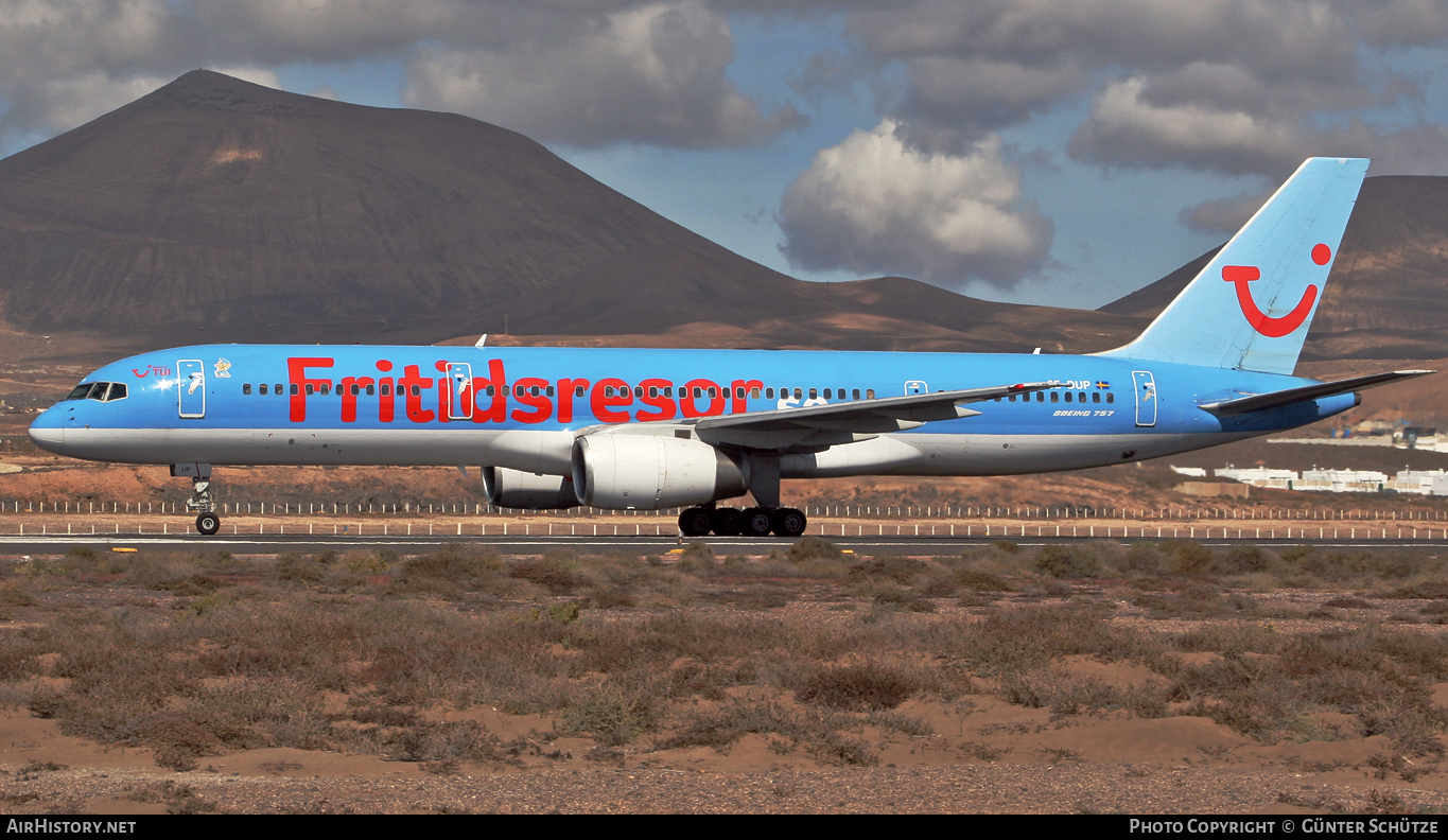 Aircraft Photo of SE-DUP | Boeing 757-236 | TUIfly Nordic | AirHistory.net #197306