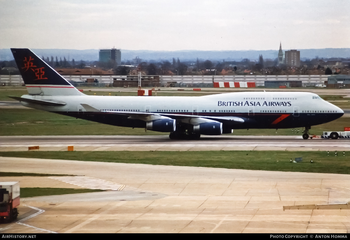 Aircraft Photo of G-CIVA | Boeing 747-436 | British Asia Airways | AirHistory.net #197312