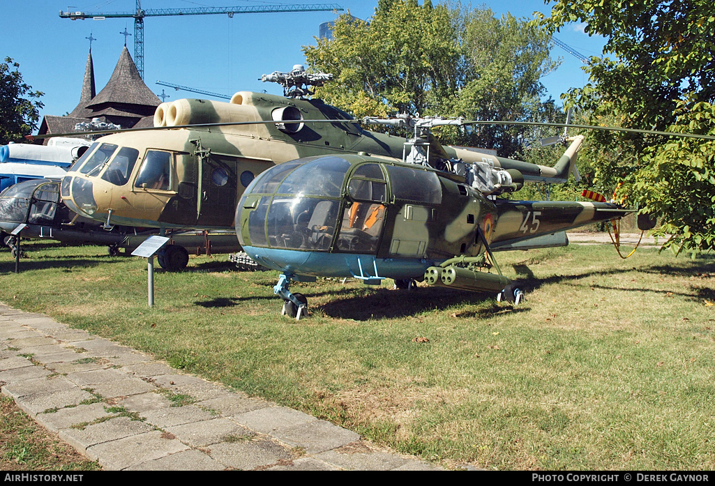 Aircraft Photo of 45 | IAR IAR-316B Alouette III | Romania - Air Force | AirHistory.net #197316