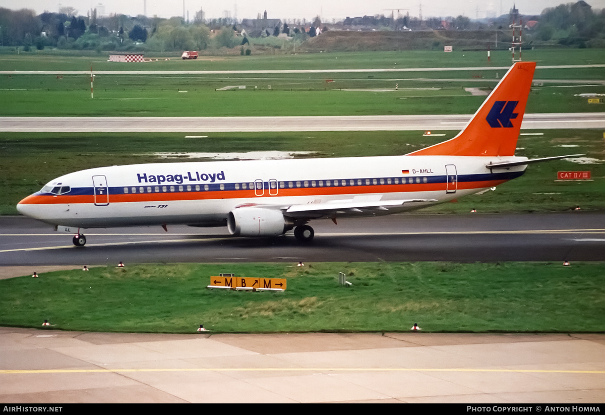 Aircraft Photo of D-AHLL | Boeing 737-4K5 | Hapag-Lloyd | AirHistory.net #197324