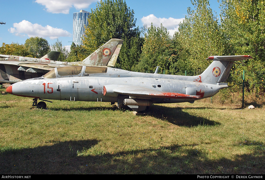 Aircraft Photo of 15 | Aero L-29 Delfin | Romania - Air Force | AirHistory.net #197327