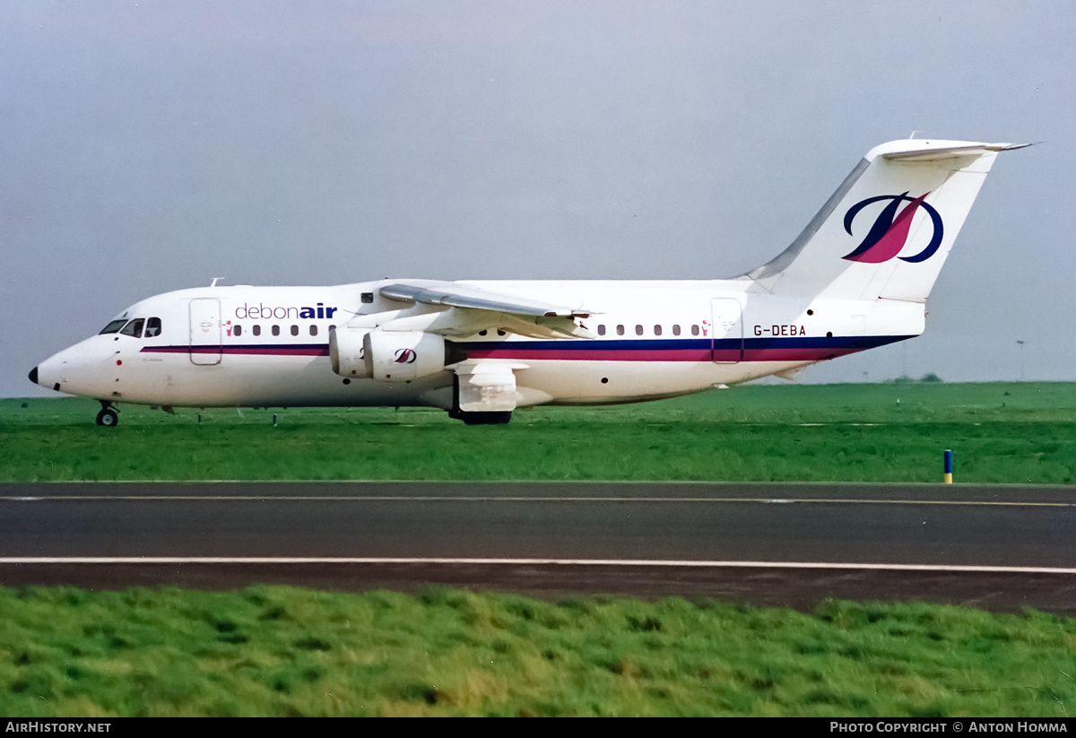 Aircraft Photo of G-DEBA | British Aerospace BAe-146-200A | Debonair Airways | AirHistory.net #197328