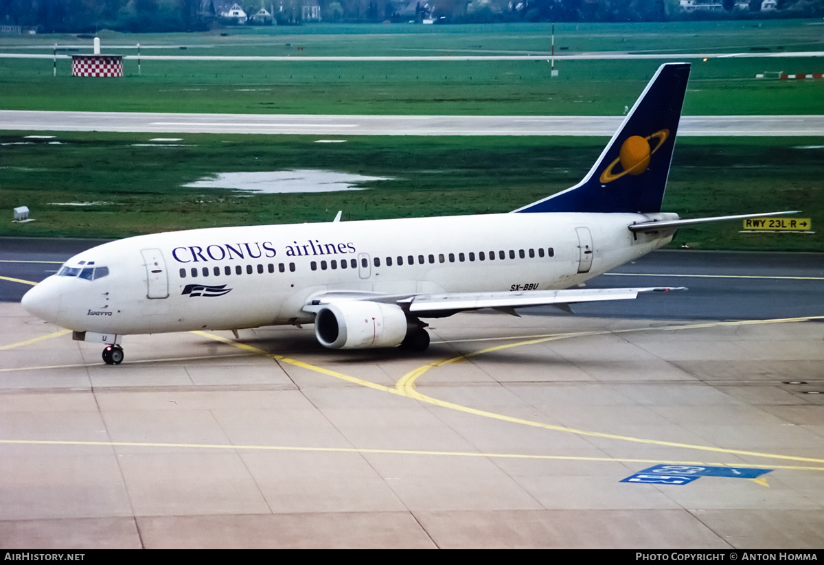 Aircraft Photo of SX-BBU | Boeing 737-33A | Cronus Airlines | AirHistory.net #197336