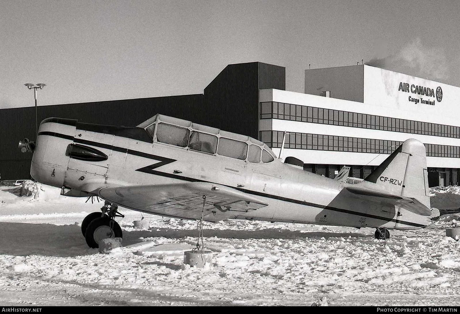 Aircraft Photo of CF-RZW | North American Harvard Mk4 | AirHistory.net #197351