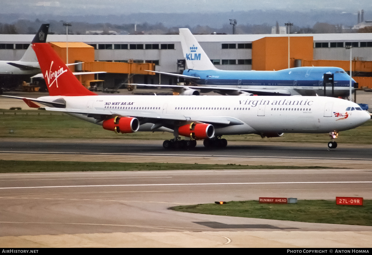 Aircraft Photo of G-VAIR | Airbus A340-313X | Virgin Atlantic Airways | AirHistory.net #197354