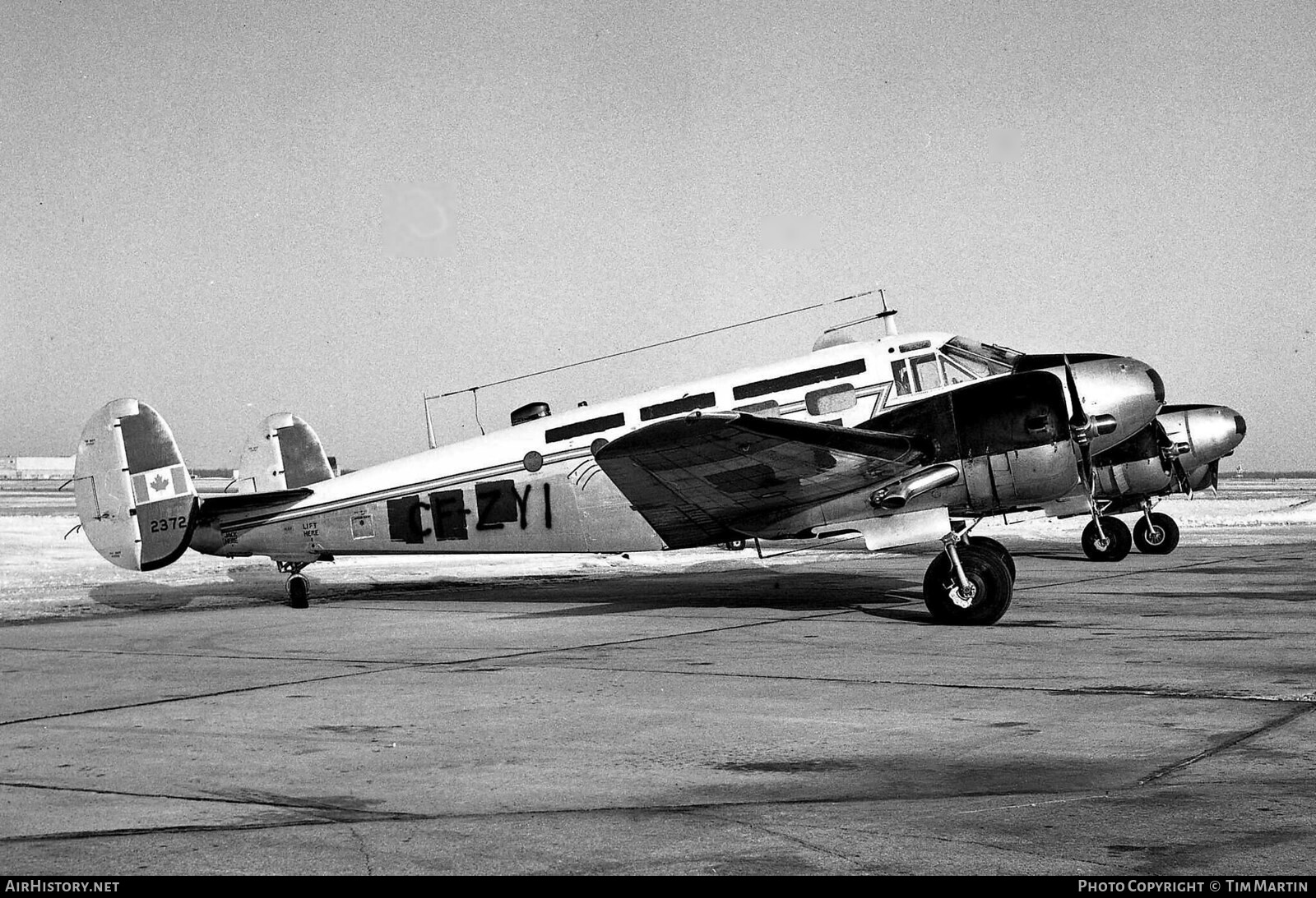 Aircraft Photo of CF-ZYI / 2372 | Beech Expeditor 3NM | AirHistory.net #197365