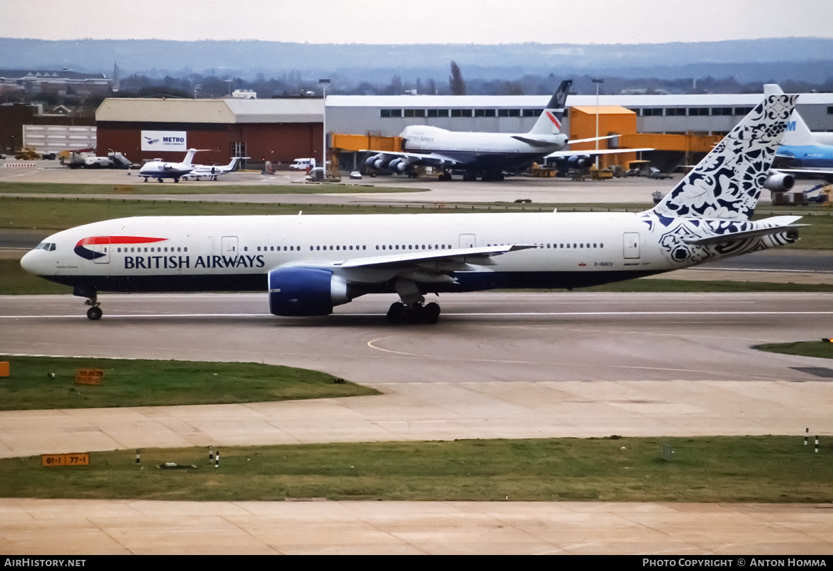 Aircraft Photo of G-RAES | Boeing 777-236/ER | British Airways | AirHistory.net #197381