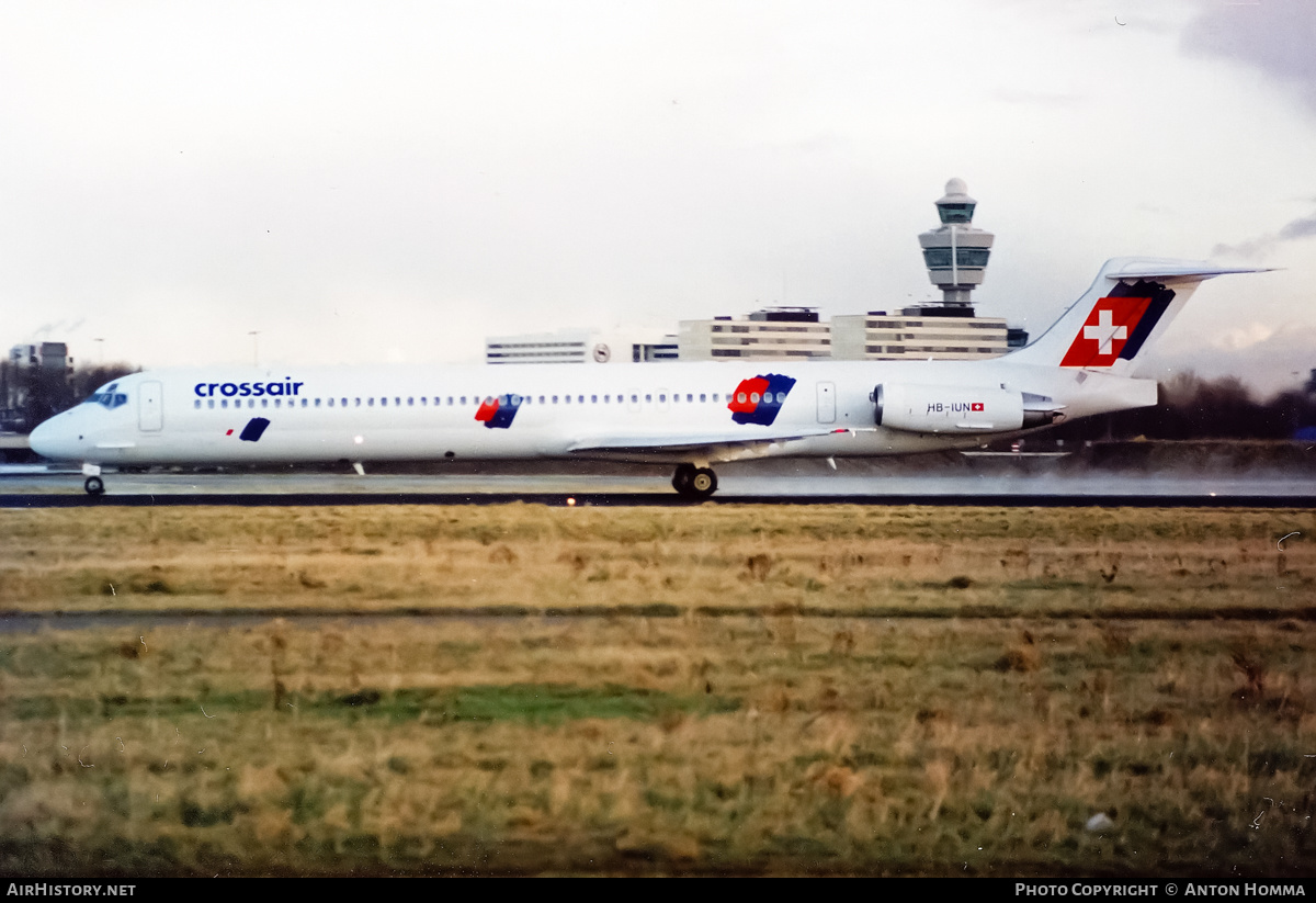 Aircraft Photo of HB-IUN | McDonnell Douglas MD-83 (DC-9-83) | Crossair | AirHistory.net #197400