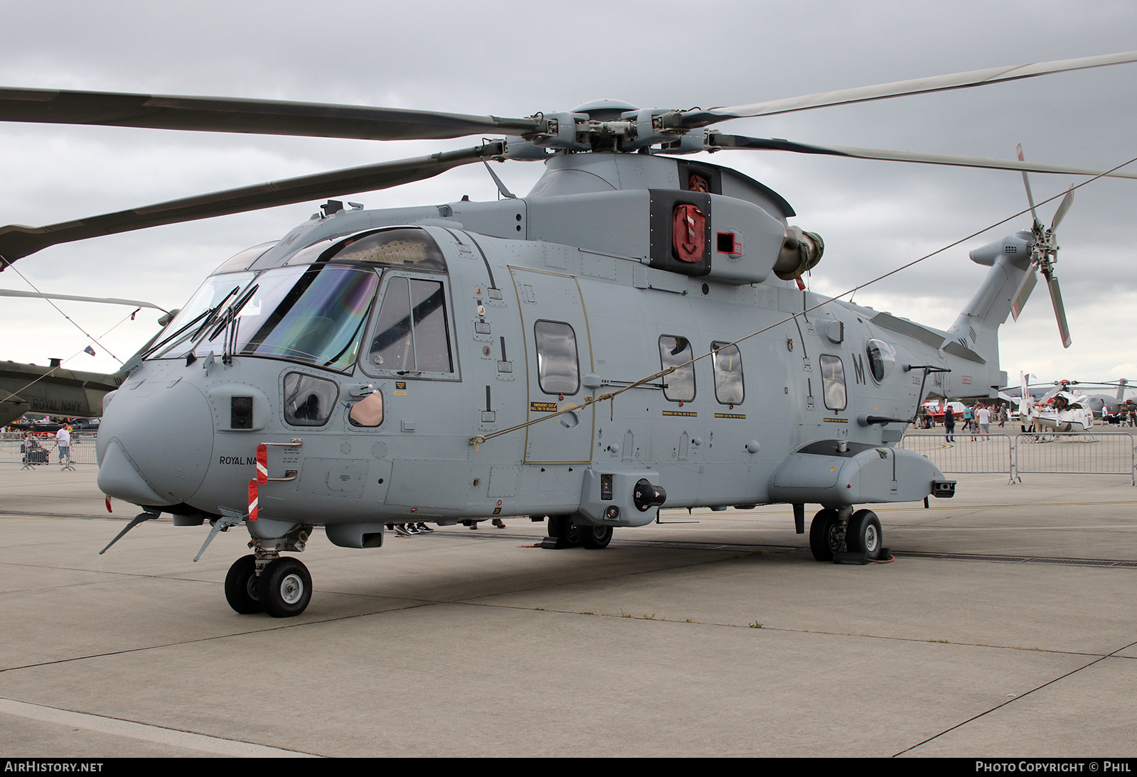 Aircraft Photo of ZJ128 | EHI EH101-411 Merlin HC4 | UK - Navy | AirHistory.net #197401