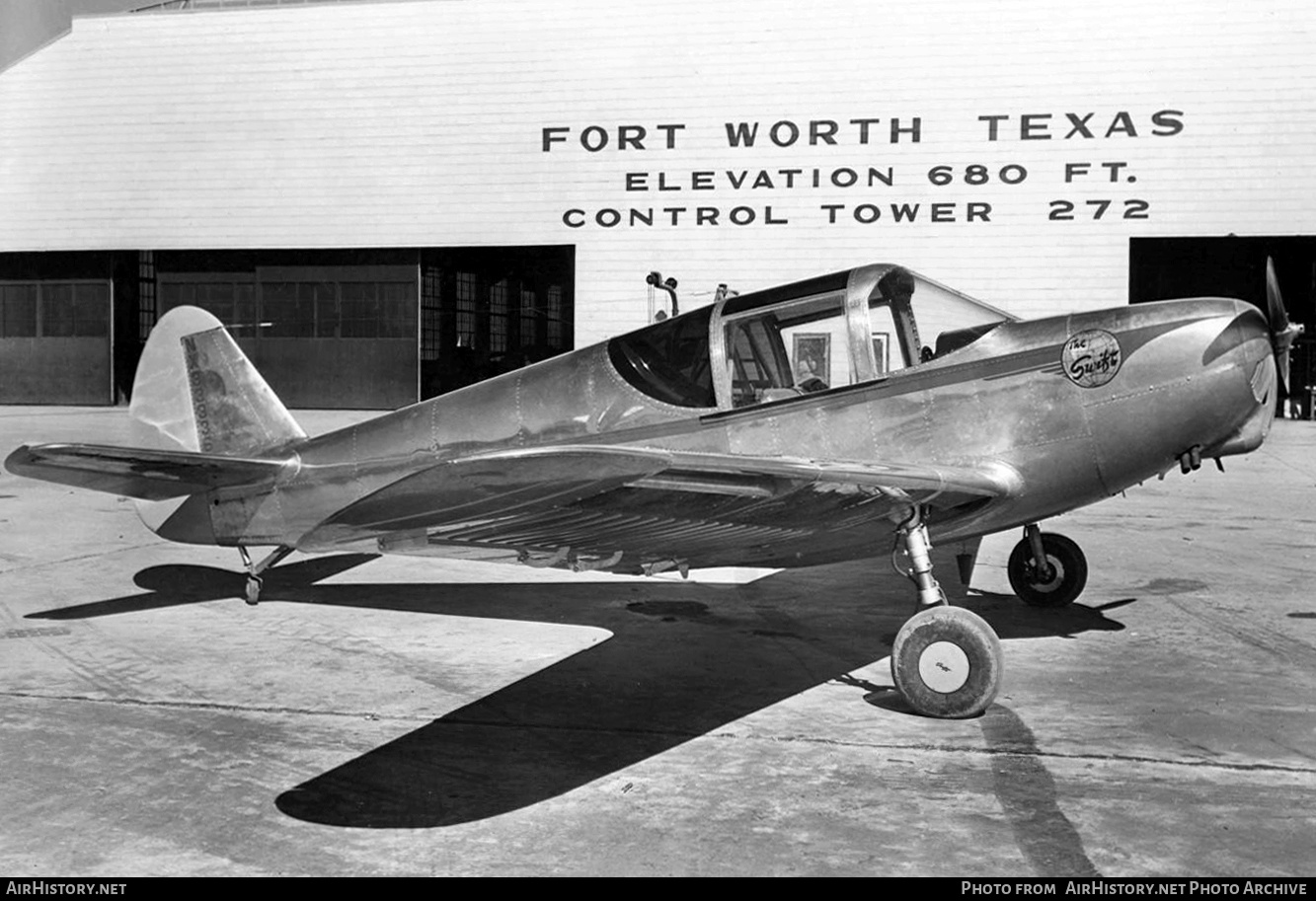 Aircraft Photo of NX33336 | Globe GC-1A Swift | AirHistory.net #197407