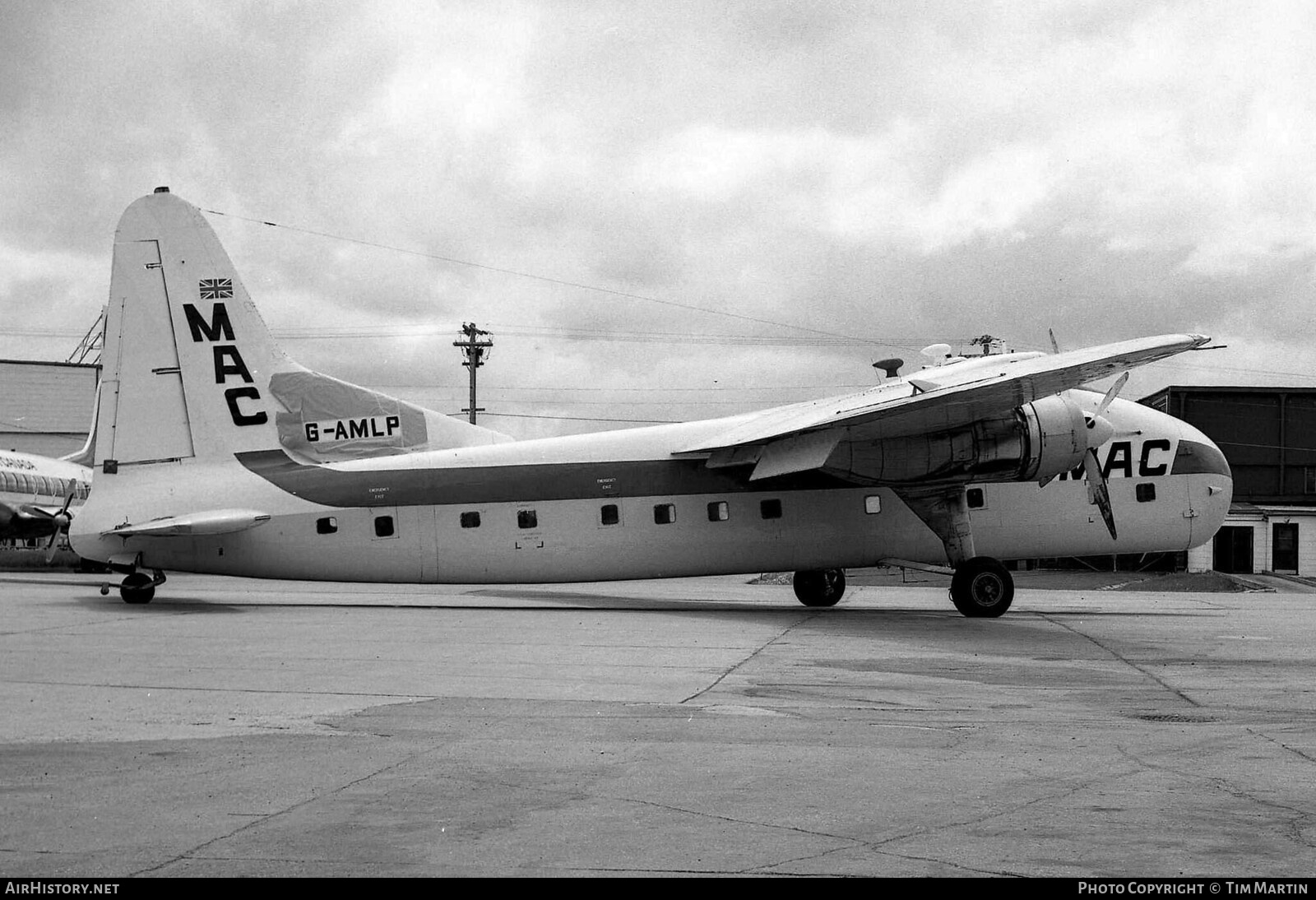 Aircraft Photo of G-AMLP | Bristol 170 Freighter Mk32 | Midland Air Cargo - MAC | AirHistory.net #197424