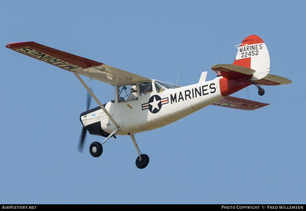 Aircraft Photo of N5190G / 22452 | Cessna O-1D Bird Dog (305A) | USA - Marines | AirHistory.net #197443