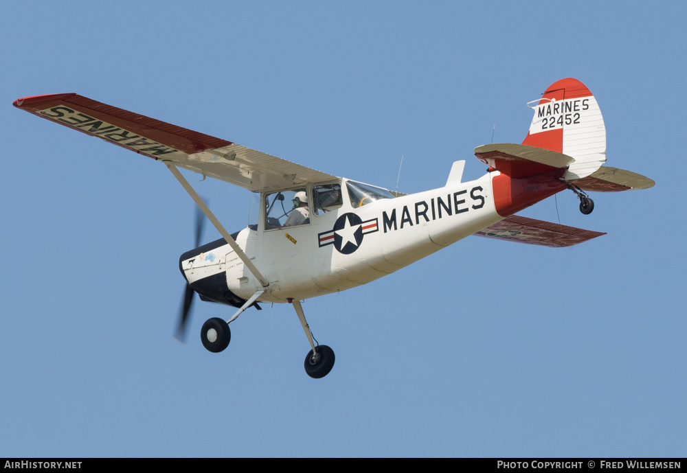 Aircraft Photo of N5190G / 22452 | Cessna O-1D Bird Dog | USA - Marines | AirHistory.net #197443