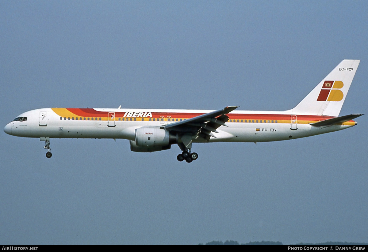 Aircraft Photo of EC-FXV | Boeing 757-256 | Iberia | AirHistory.net #197448