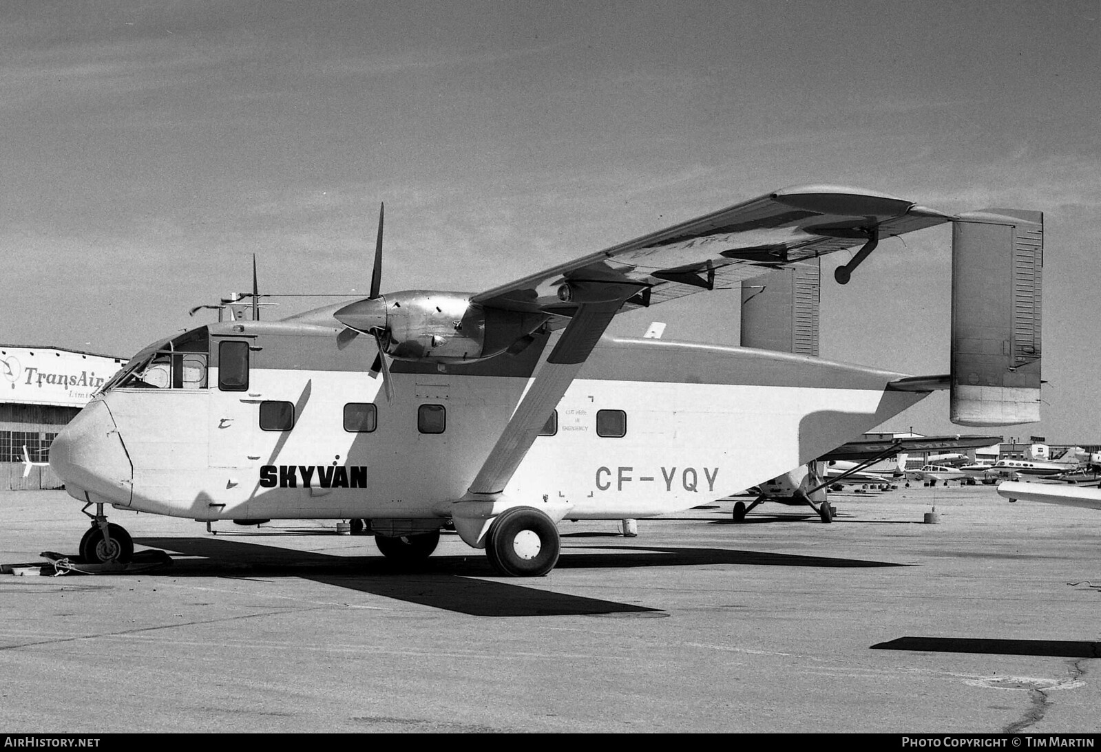 Aircraft Photo of CF-YQY | Short SC.7 Skyvan 3-200 | AirHistory.net #197477