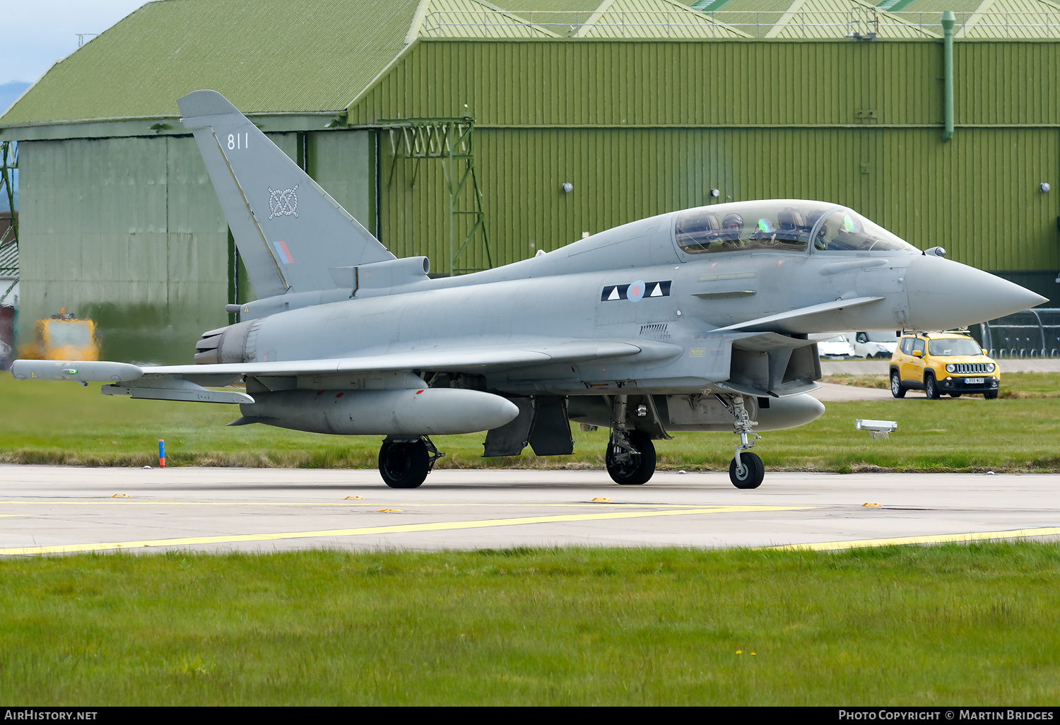 Aircraft Photo of ZJ811 | Eurofighter EF-2000 Typhoon T3 | UK - Air Force | AirHistory.net #197480