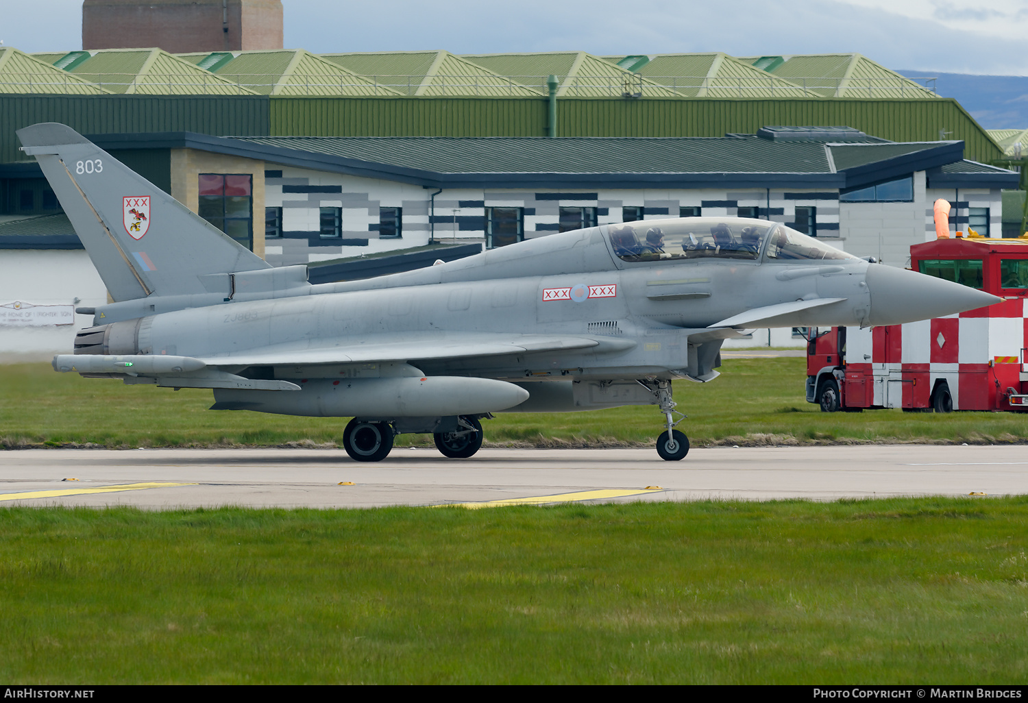 Aircraft Photo of ZJ803 | Eurofighter EF-2000 Typhoon T3 | UK - Air Force | AirHistory.net #197483