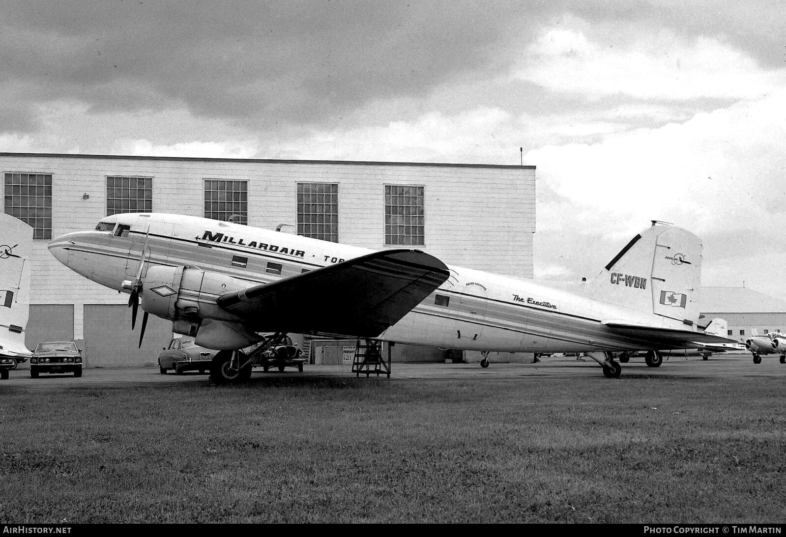 Aircraft Photo of CF-WBN | Douglas DC-3(C) | Millardair | AirHistory.net #197488