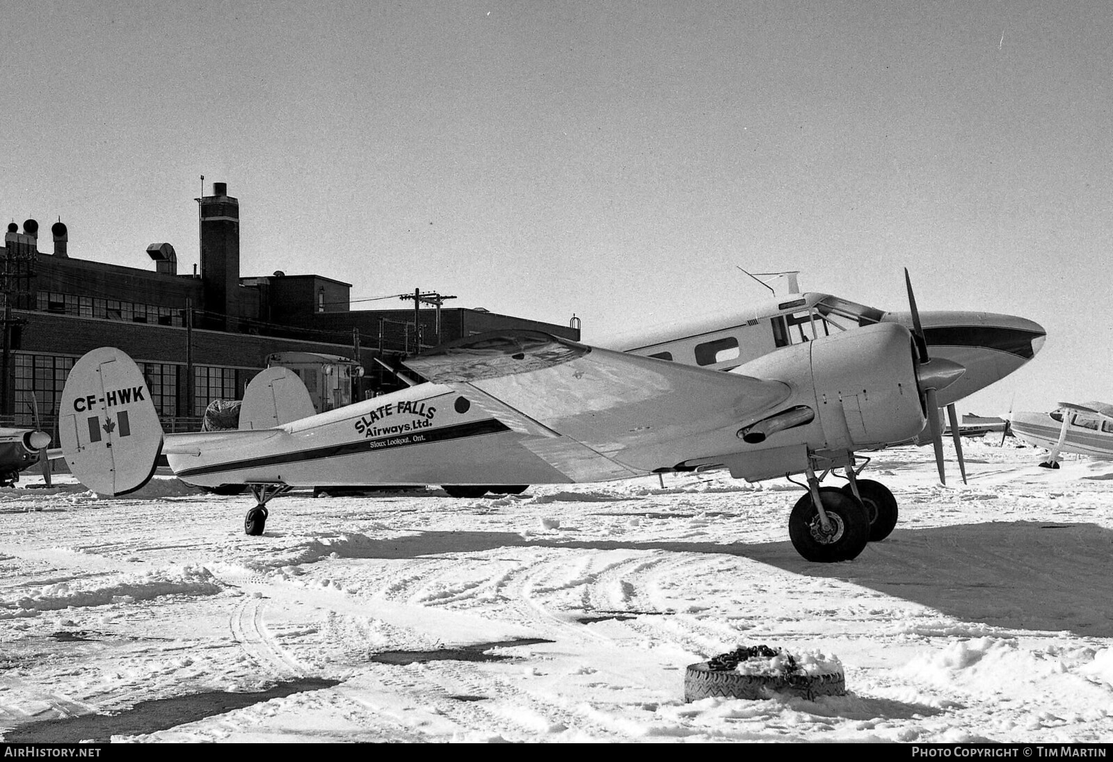 Aircraft Photo of CF-HWK | Beech D18S | Slate Falls Airways | AirHistory.net #197500