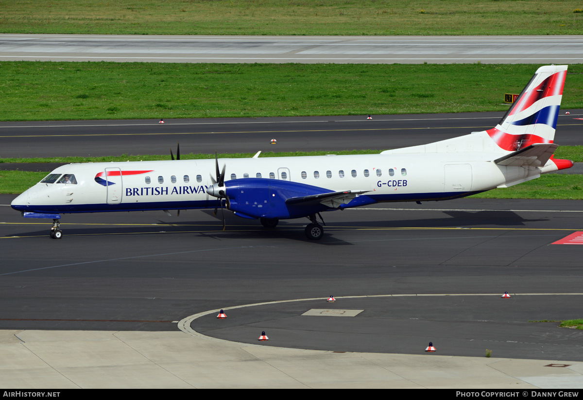 Aircraft Photo of G-CDEB | Saab 2000 | British Airways | AirHistory.net #197509