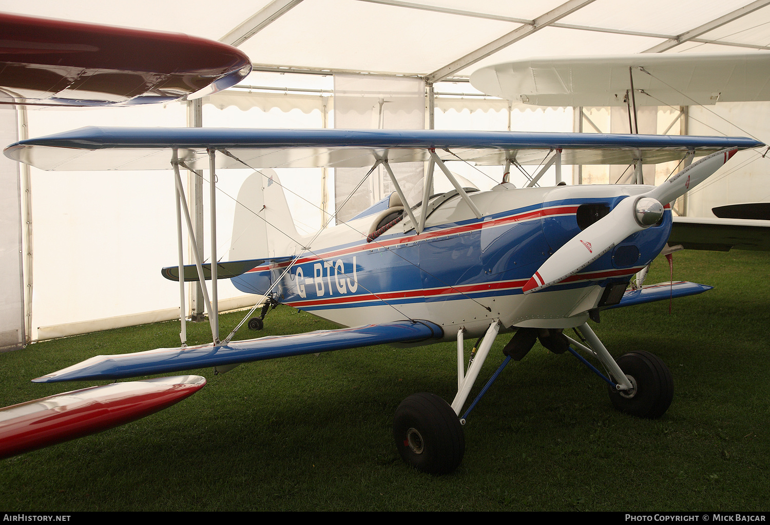 Aircraft Photo of G-BTGJ | Smith DSA-1 Miniplane | AirHistory.net #197516