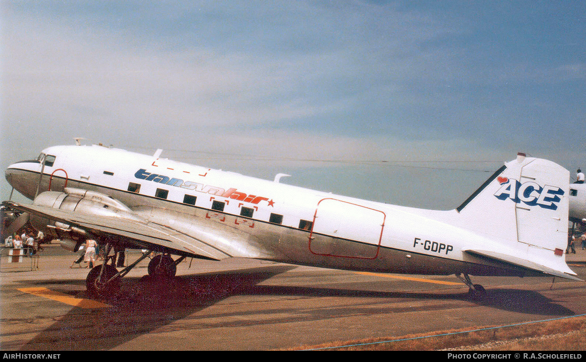 Aircraft Photo of F-GDPP | Douglas C-47A Skytrain | Transvalair ACE - Air Charter Express | AirHistory.net #197519