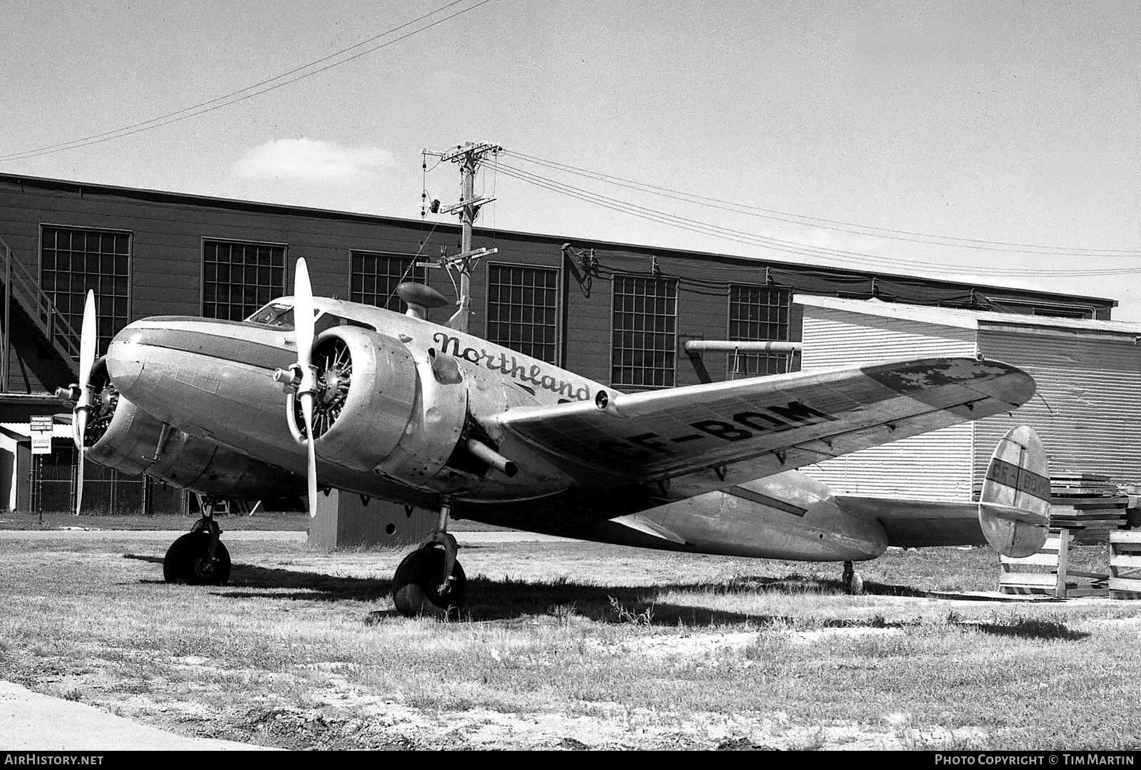 Aircraft Photo of CF-BQM | Barkley-Grow T8P-1 | Northland Airlines | AirHistory.net #197538