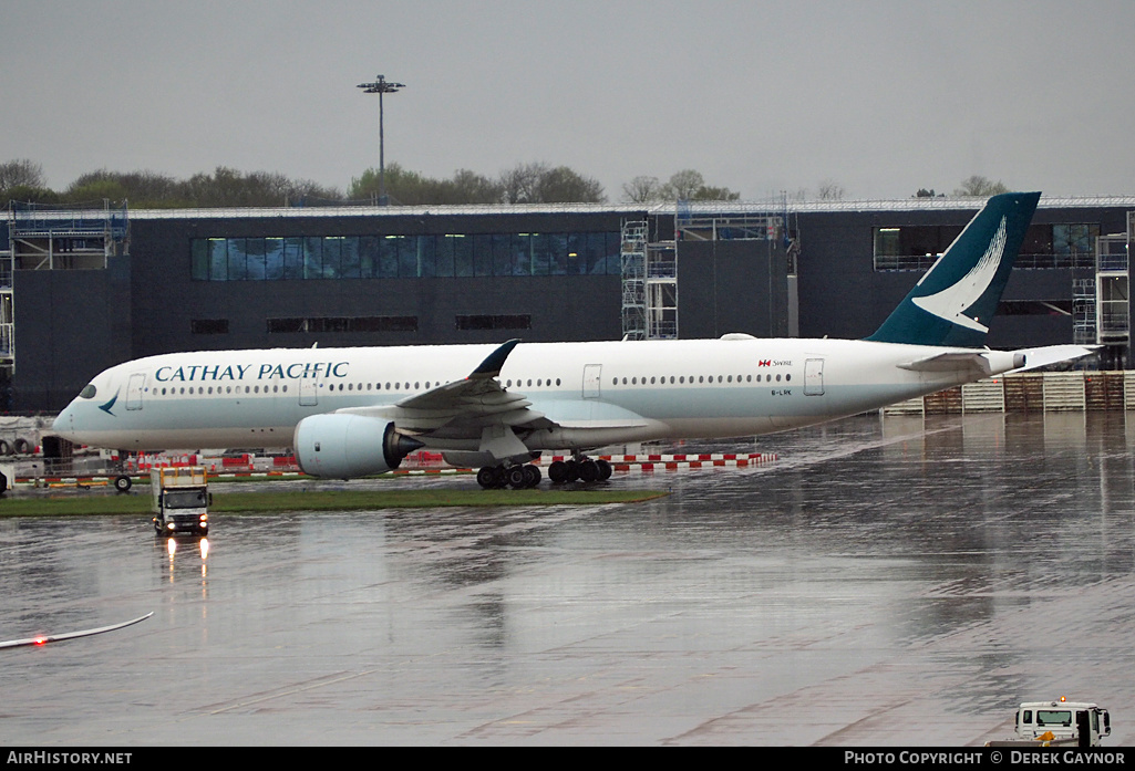 Aircraft Photo of B-LRK | Airbus A350-941 | Cathay Pacific Airways | AirHistory.net #197550