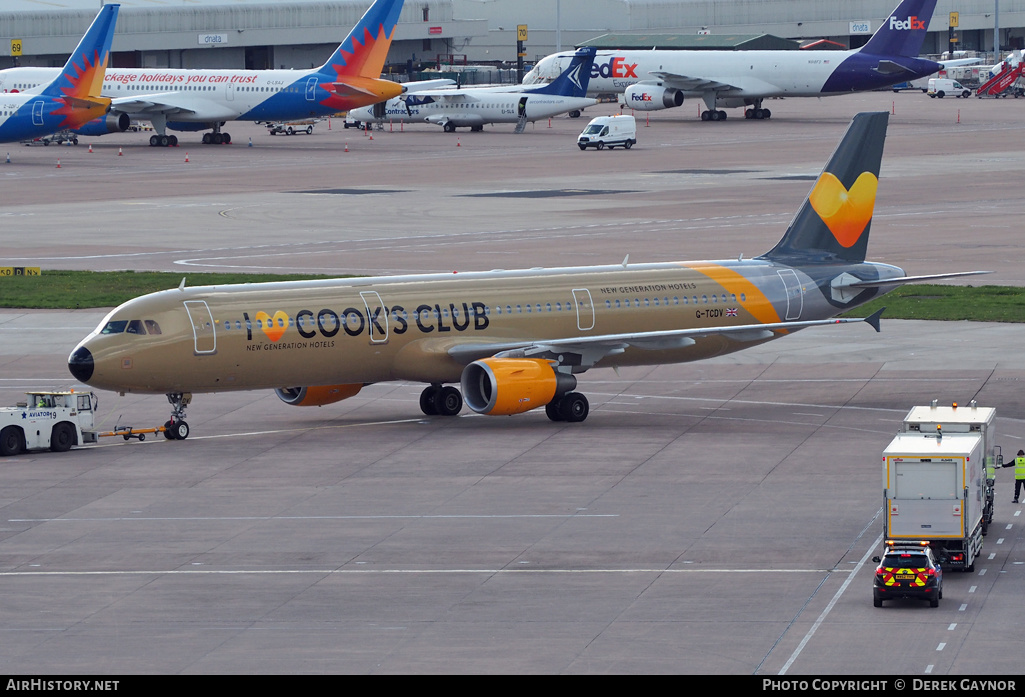 Aircraft Photo of G-TCDV | Airbus A321-211 | Thomas Cook Airlines | AirHistory.net #197556