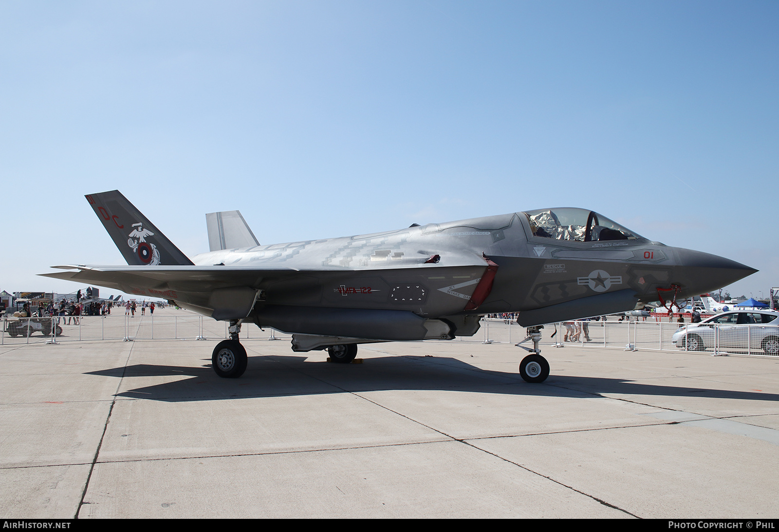Aircraft Photo of 168732 | Lockheed Martin F-35B Lightning II | USA - Marines | AirHistory.net #197557