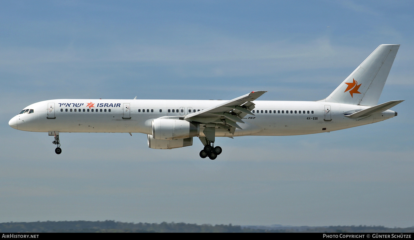 Aircraft Photo of 4X-EBI | Boeing 757-258 | Israir | AirHistory.net #197559