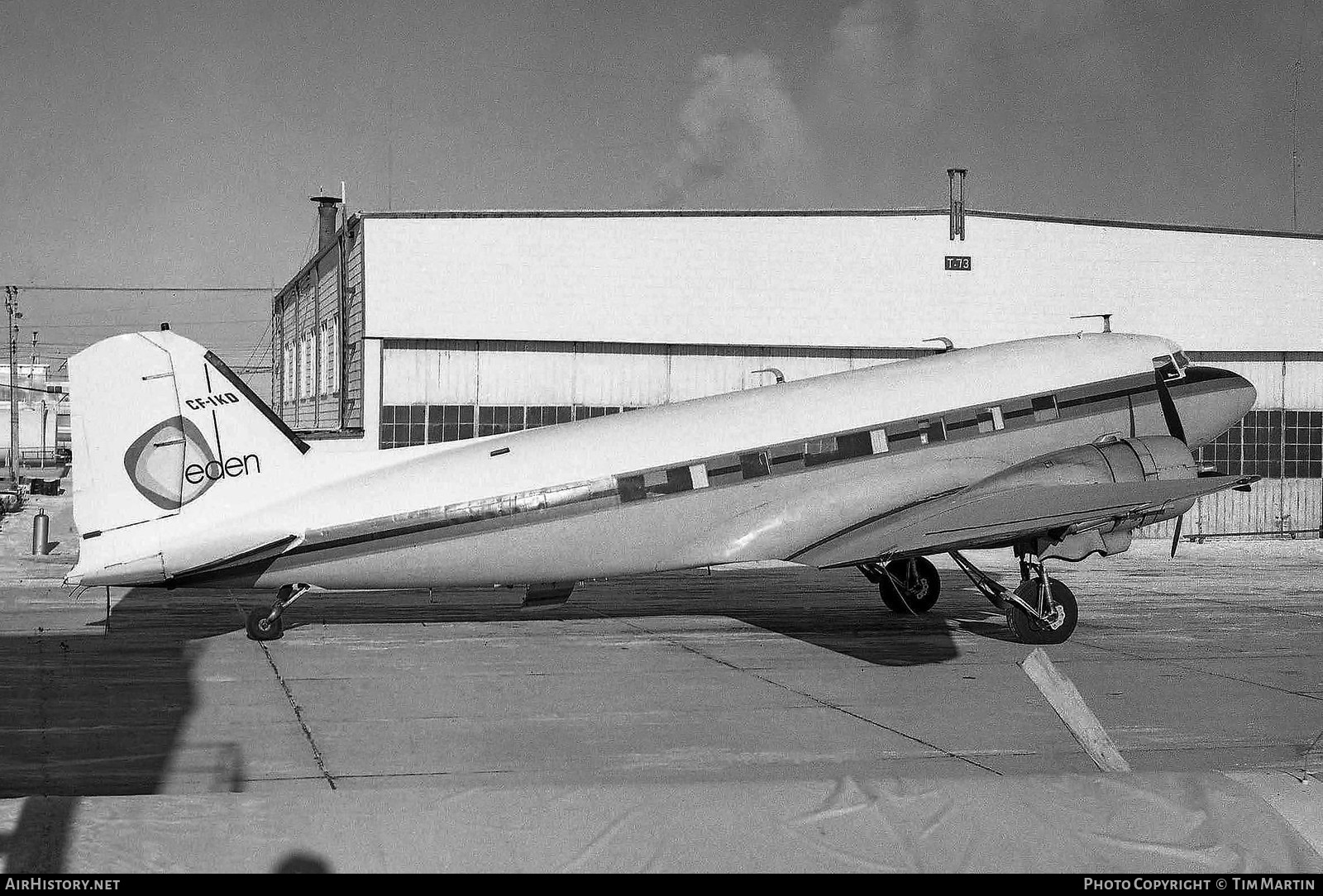 Aircraft Photo of CF-IKD | Douglas DC-3(C) | Eden Air of Canada | AirHistory.net #197563