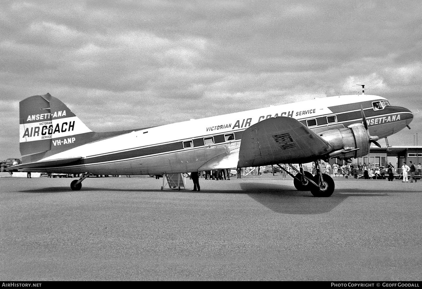 Aircraft Photo of VH-ANP | Douglas DC-3-G202A | Ansett - ANA | AirHistory.net #197566