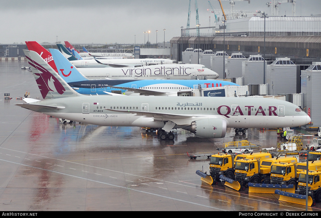 Aircraft Photo of A7-BCX | Boeing 787-8 Dreamliner | Qatar Airways | AirHistory.net #197574