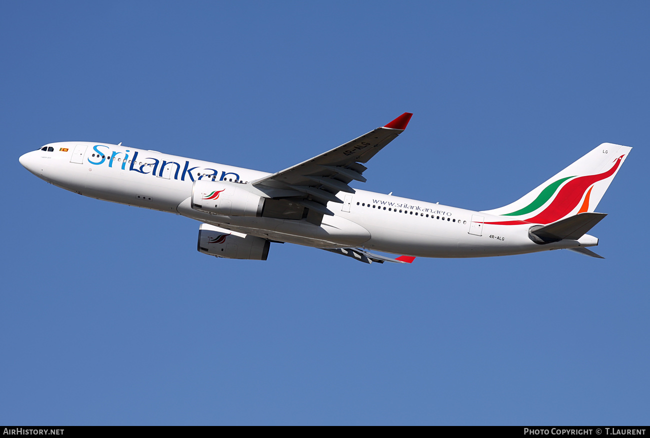 Aircraft Photo of 4R-ALG | Airbus A330-243 | SriLankan Airlines | AirHistory.net #197579