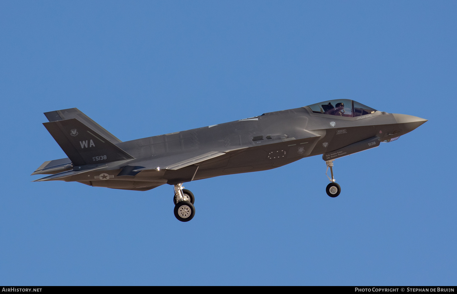 Aircraft Photo of 15-5138 / AF15-5138 | Lockheed Martin F-35A Lightning II | USA - Air Force | AirHistory.net #197586