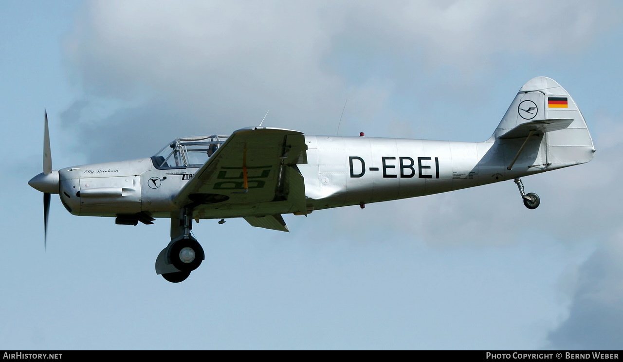 Aircraft Photo of D-EBEI | Messerschmitt Bf-108B-1 Taifun | Deutsche Lufthansa | AirHistory.net #197605