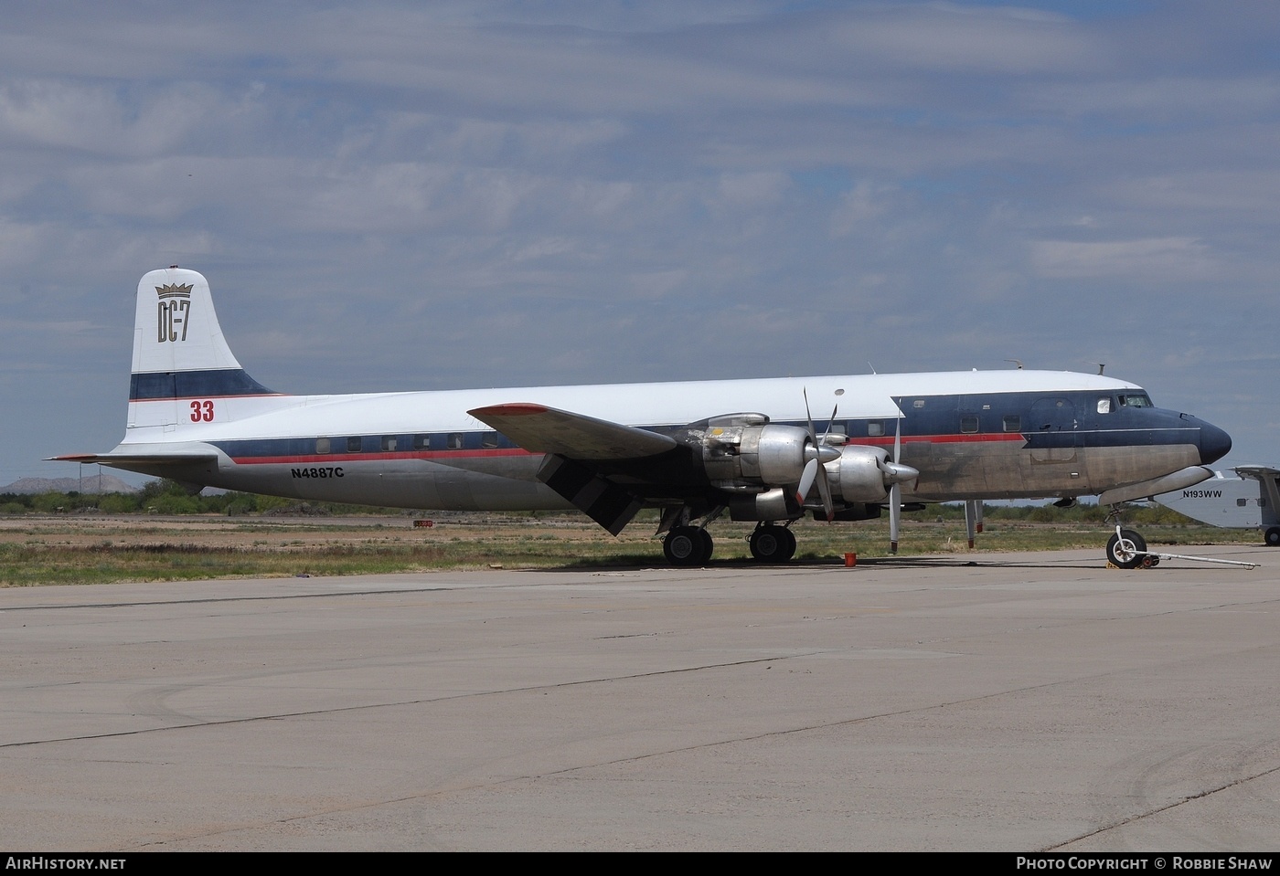 Aircraft Photo of N4887C | Douglas DC-7B | International Air Response | AirHistory.net #197607