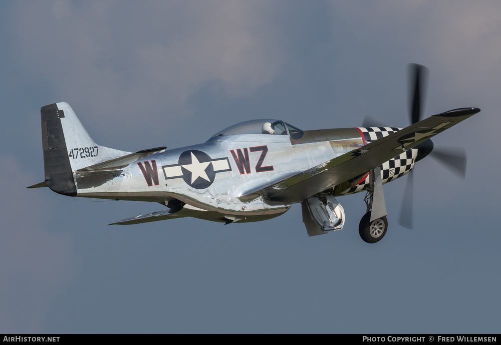 Aircraft Photo of N51ZW / NL51ZW / 472927 | North American P-51D Mustang | USA - Air Force | AirHistory.net #197613