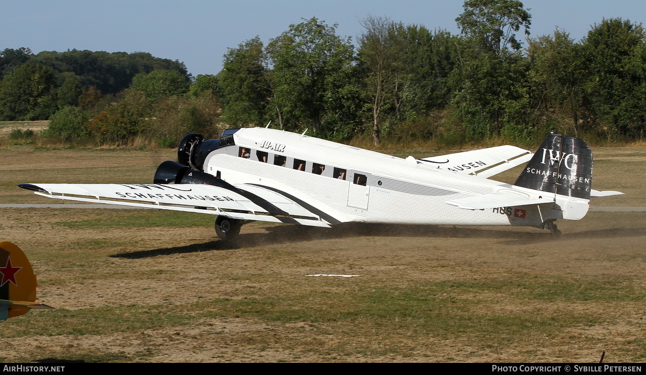 Aircraft Photo of HB-HOS | Junkers Ju 52/3m g4e | Ju-Air | AirHistory.net #197619