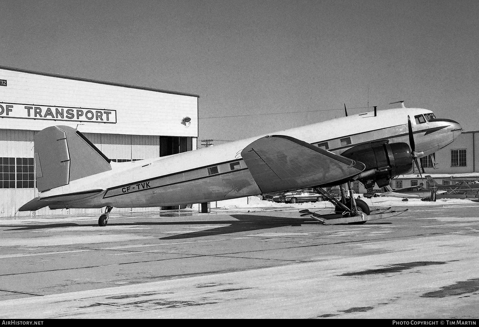 Aircraft Photo of CF-TVK | Douglas DC-3(C) | AirHistory.net #197624