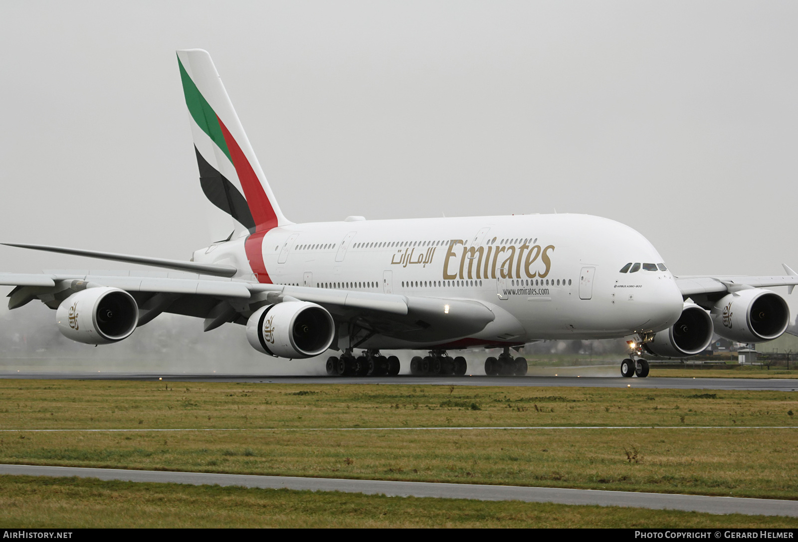 Aircraft Photo of A6-EVJ | Airbus A380-842 | Emirates | AirHistory.net #197644