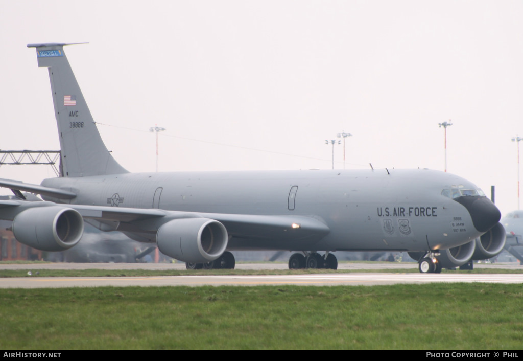 Aircraft Photo of 63-8888 / 38888 | Boeing KC-135R/ARR Stratotanker | USA - Air Force | AirHistory.net #197650