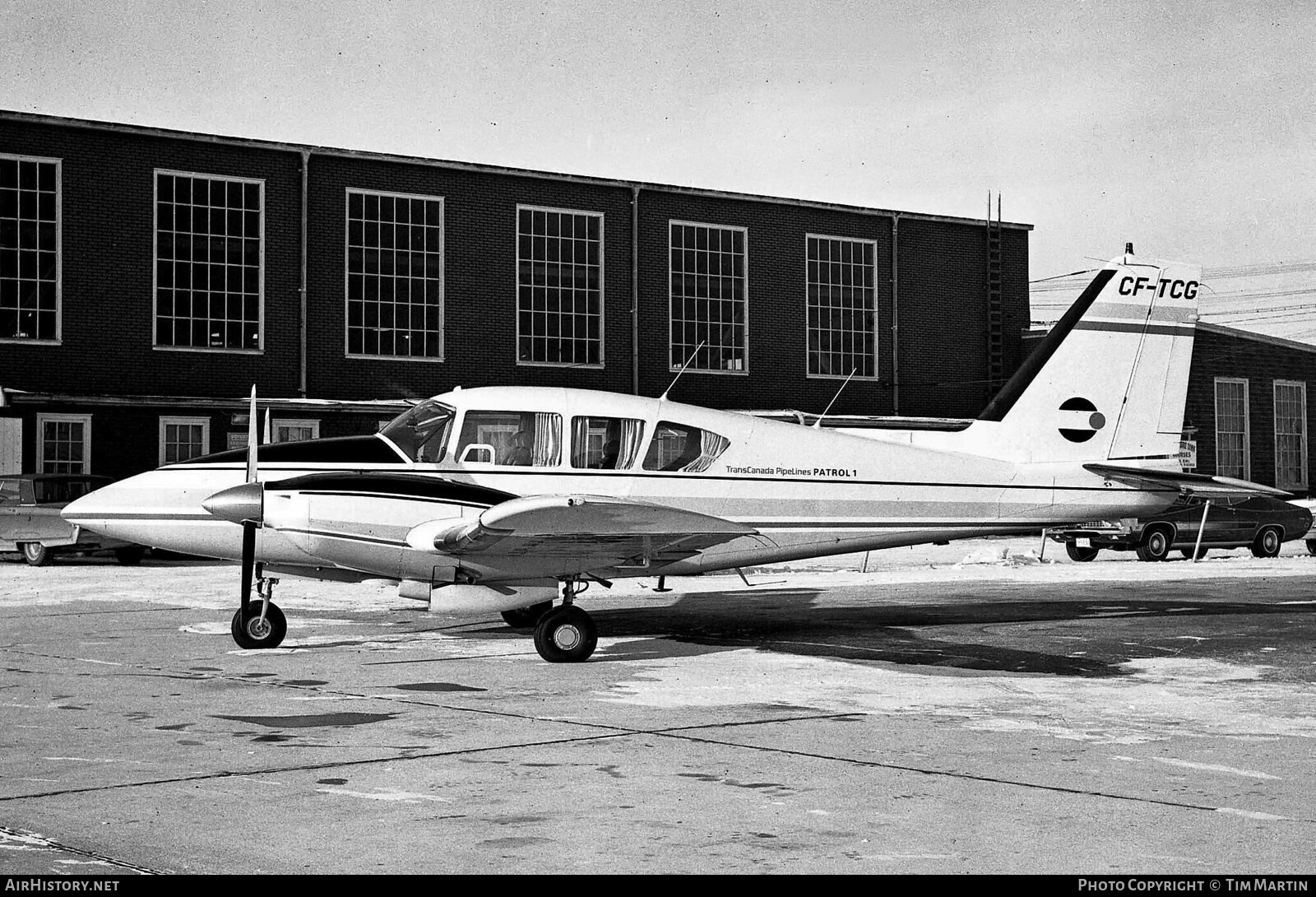 Aircraft Photo of CF-TCG | Piper PA-23-250 Aztec E | TransCanada PipeLines | AirHistory.net #197659