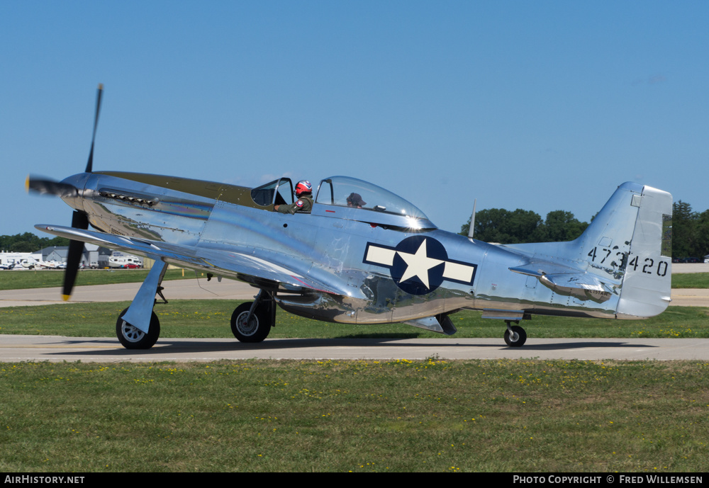 Aircraft Photo of N151AM / NL151AM / 473420 | North American P-51D Mustang | USA - Air Force | AirHistory.net #197661