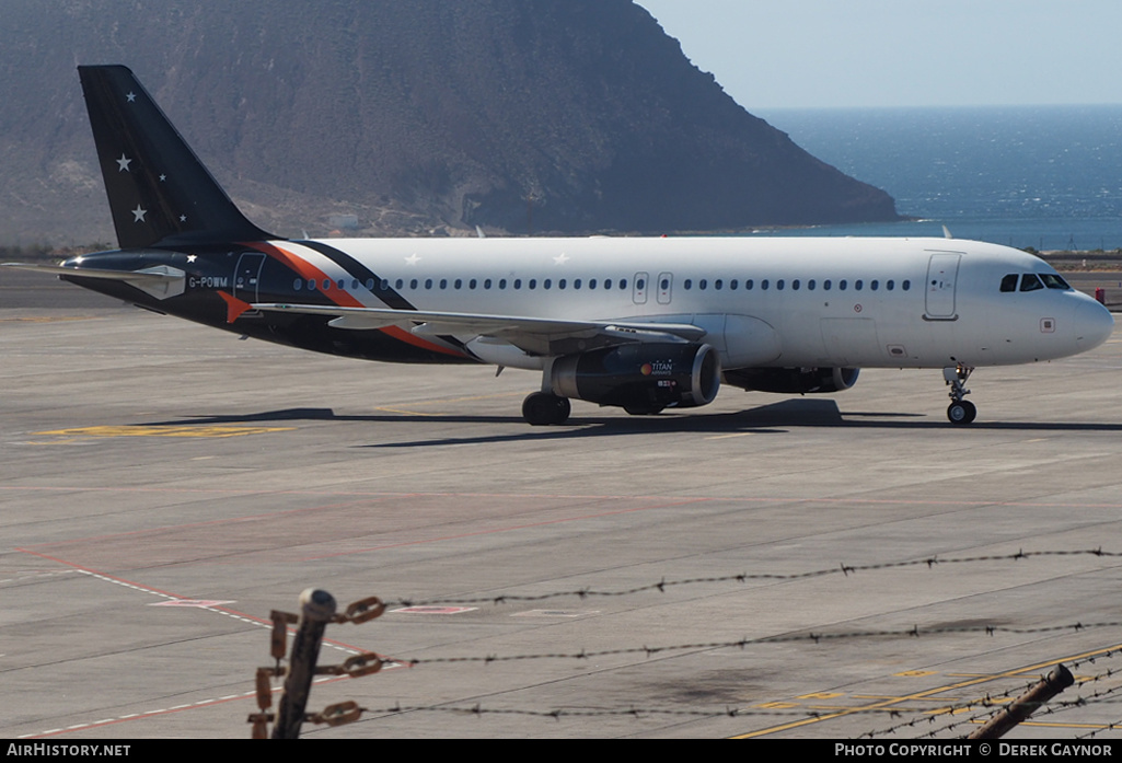 Aircraft Photo of G-POWM | Airbus A320-232 | Titan Airways | AirHistory.net #197665