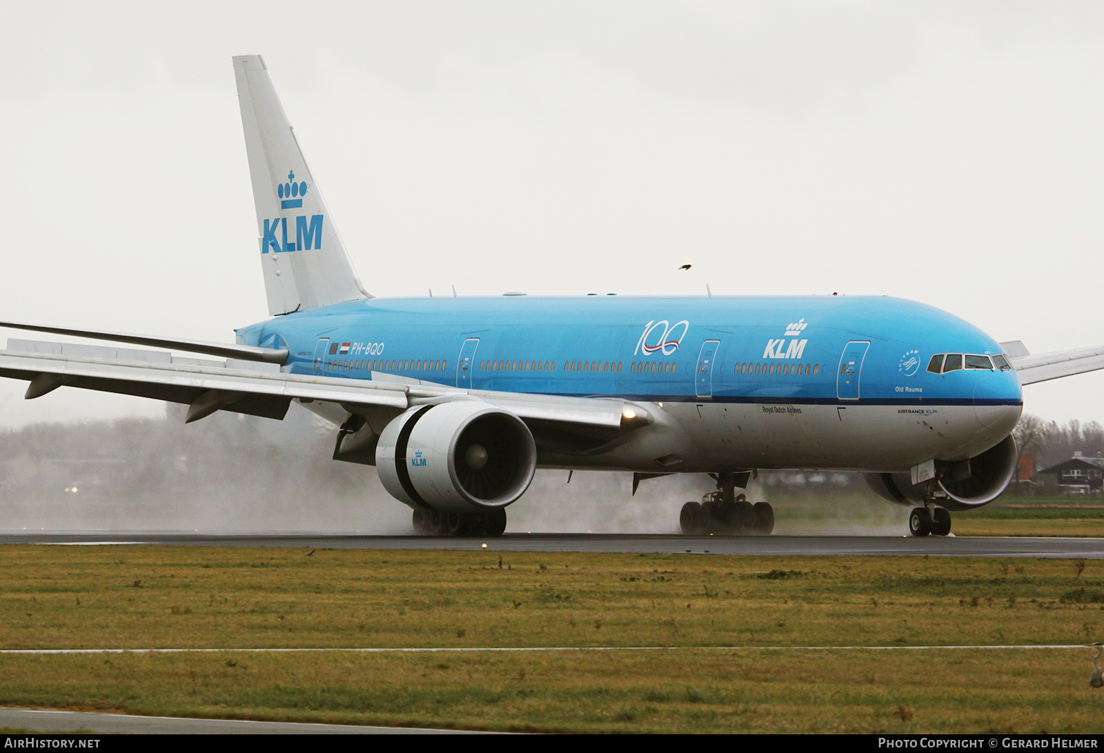 Aircraft Photo of PH-BQO | Boeing 777-206/ER | KLM - Royal Dutch Airlines | AirHistory.net #197695