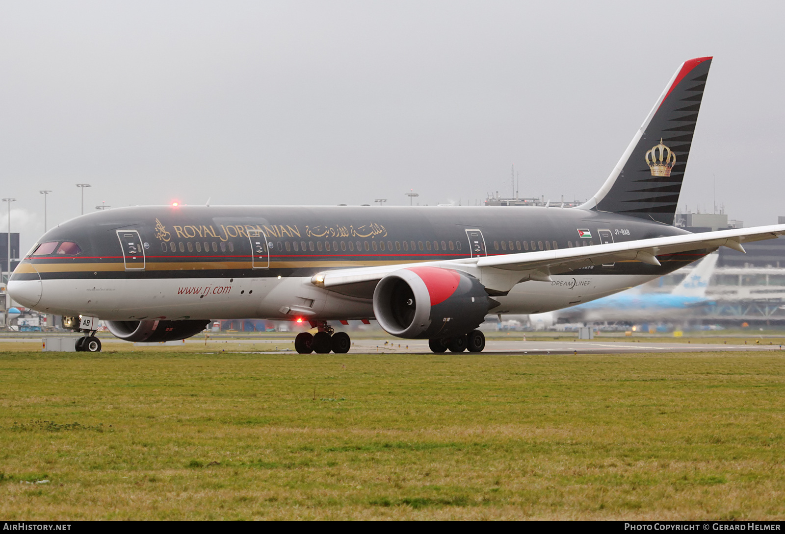 Aircraft Photo of JY-BAB | Boeing 787-8 Dreamliner | Royal Jordanian Airlines | AirHistory.net #197697