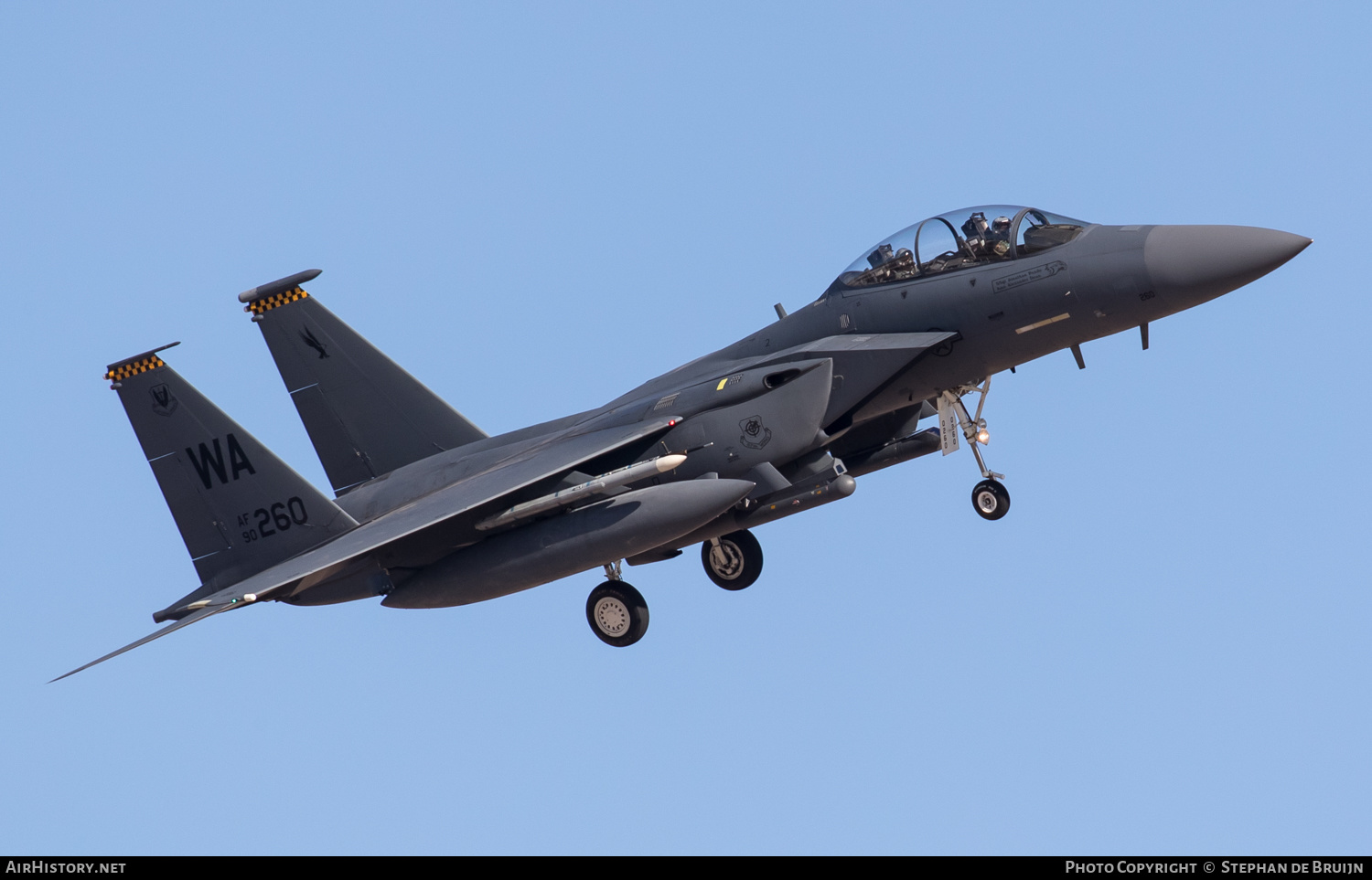 Aircraft Photo of 90-0260 / AF90-260 | Boeing F-15E Strike Eagle | USA - Air Force | AirHistory.net #197701
