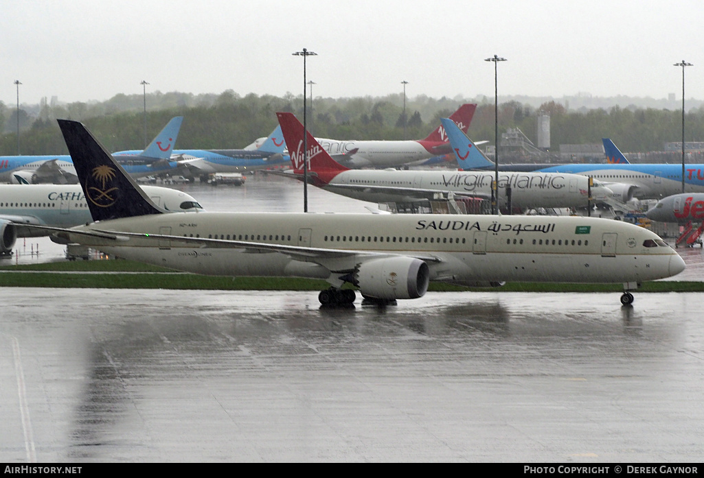 Aircraft Photo of HZ-ARH | Boeing 787-9 Dreamliner | Saudia - Saudi Arabian Airlines | AirHistory.net #197710